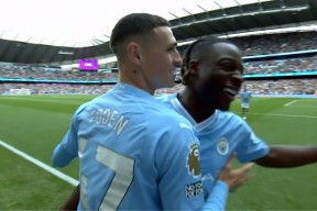 关于曼城英超战胜西汉姆联福登弧线破门的信息