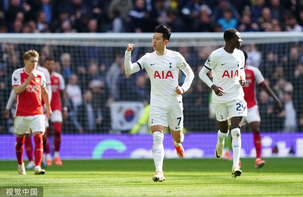 阿森纳英超力克热刺,萨卡关键进球 阿森纳英超力克热刺,萨卡关键进球